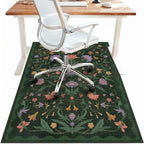 48"x72" Office Chair Mat for Hardwood Tile Floor, Under Desk Carpet Protector by BESBLEE