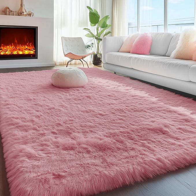 PAGISOFE Shaggy Fluffy Area Rugs Carpets - Image 8