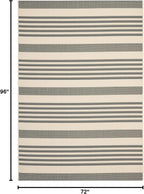 SAFAVIEH Washable Rug Outdoor Courtyard Collection - Image 2