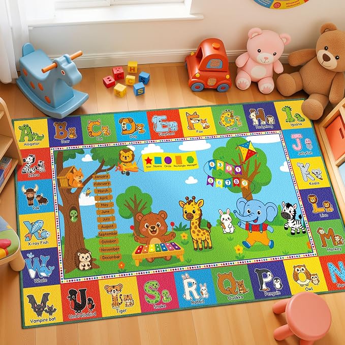 Upgrade Ultra Non Slip ABC Rugs - Image 5