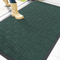 OLANLY Front Door Mat Outside Entrance 47x32, Heavy Duty Sturdy Natural Rubber by OLANLY