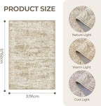 3x5 Washable Area Rug for Entryway, Soft Kitchen Rugs Non Slip for Dining Room - Image 2