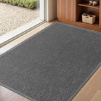 LEKEEPGO Door Mat 32"x47", Non Slip Door Mat Indoor Entrance, Rubber Backing by LEKEEPGO