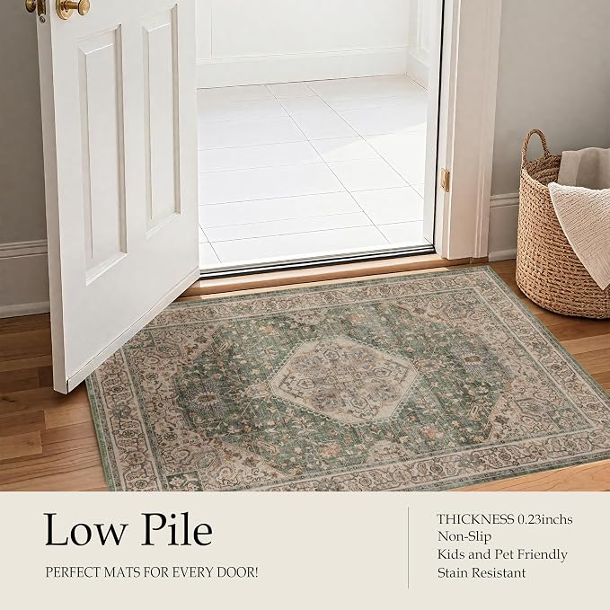 Ruaruarug Washable Area Rug 5x7 - Image 7