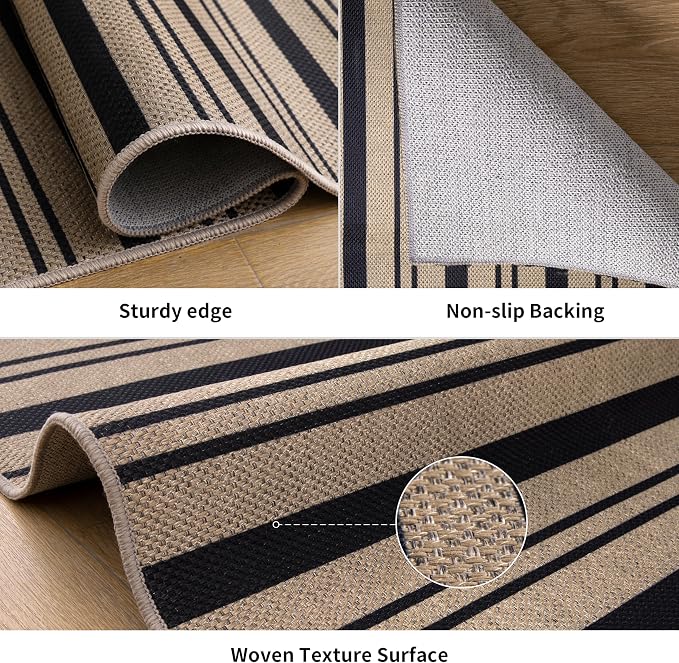 Tangsoo Modern Easy Jute Rug 2x4 Rug - Image 3