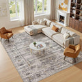 Washable 5x7 Area Rug for Living Room by JessibouAreaRug