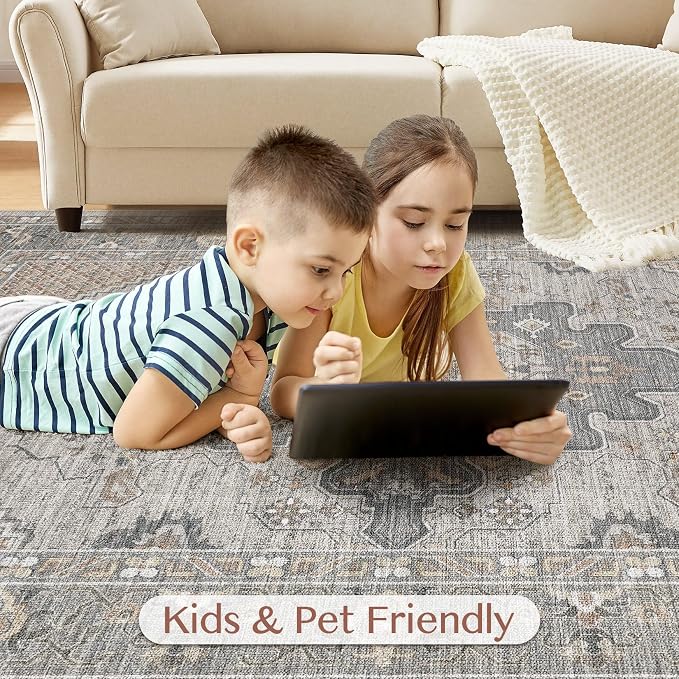 Tortania Area Rug Living Room Rugs - Image 5