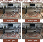 48"x60" Office Chair Mat for Hardwood Tile Floor, Under Desk Carpet Protector - Image 6