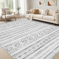 cotiled 8x10 Area Rugs Living Room Rug: Washable Boho Rugs by COTILED