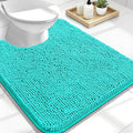 OLANLY Toilet Rugs U-Shaped 24x20, Extra Soft Absorbent Chenille Contour by OLANLY