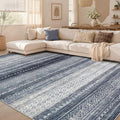 6x8 Area Rugs Living Room: Washable Boho Large Neutral Soft Rug Modern Stain by NakagishiAreaRug