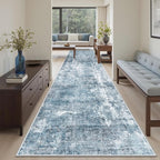 Soalmost Runner Rug 3x10 Washable Non-Slip Hallway Runner Rugs by Soalmost