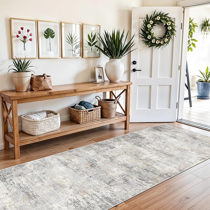3x12 ft Non Skid Hallway Runner Rug - Image 3