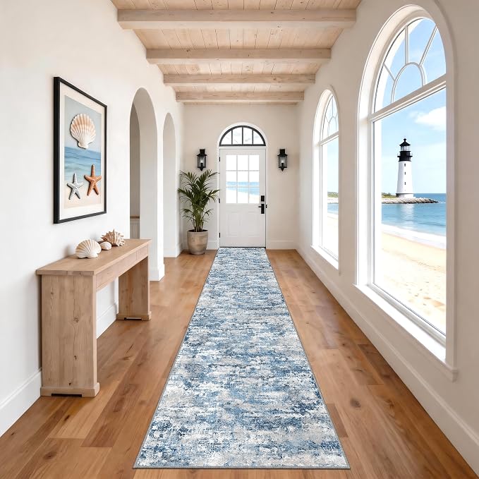 Washable Carpet Runners for Hallway 14ft-Non Slip Floor Runners for Dogs - Image 8