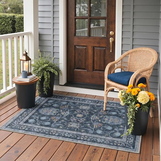 GENIMO Kitchen Rug Sets of 2, Non-Slip Washable Low-Pile Kitchen Mats - Image 5