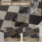 YDKGL Kitchen Mats for Floor, Super Absorbent Kitchen Rugs Non Slip Washable - Image 5
