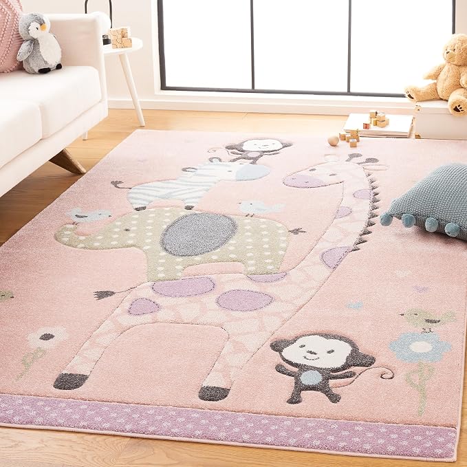 SAFAVIEH Carousel Kids Collection Area Rug by Unknown