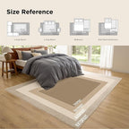 Bedsure 3x5 Faux Wool Area Rugs - Image 9