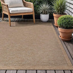 CAMILSON Easy Jute Rug 4x6, Indoor Outdoor Natural Color Fiber Area Rugs - Image 10