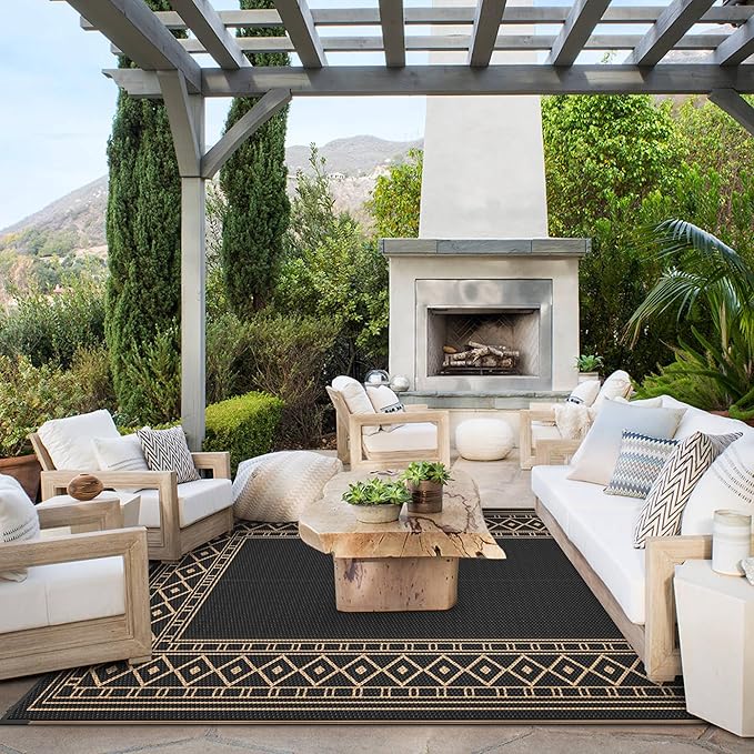 GENIMO Outdoor Rug Waterproof 6'x9' - Image 2