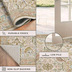 Hazo Haus Beige 6ft Round Rug for Living Room - Image 5