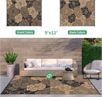 GENIMO Outdoor Rug Waterproof for Patio Decor, Large Area Rugs Mats for RV - Image 3