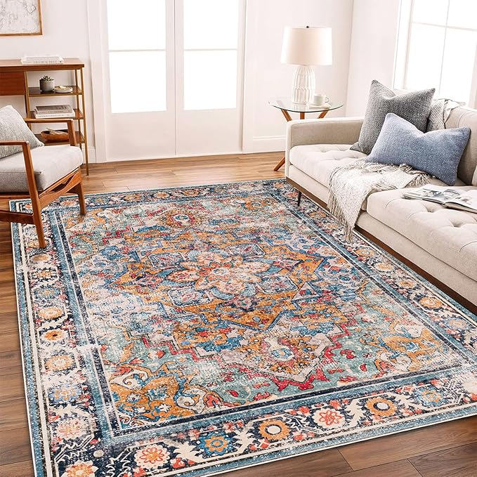 CHAMPLANT Washable Area Rug 3'x5' Rugs - Image 3