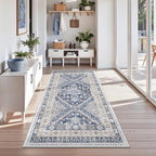 zesthome 3x6 Runner Rug Non Slip, Thin Entryway Washable Rug - Image 3