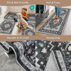 3-Piece Non-Slip Machine Washable Kitchen Rug Set - Image 5