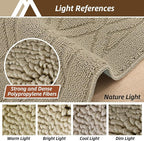 COSY HOMEER 60x24Inch/35X24Inch Kitchen Rugs Sets Non-Slip Washable Kitchen Mats - Image 8