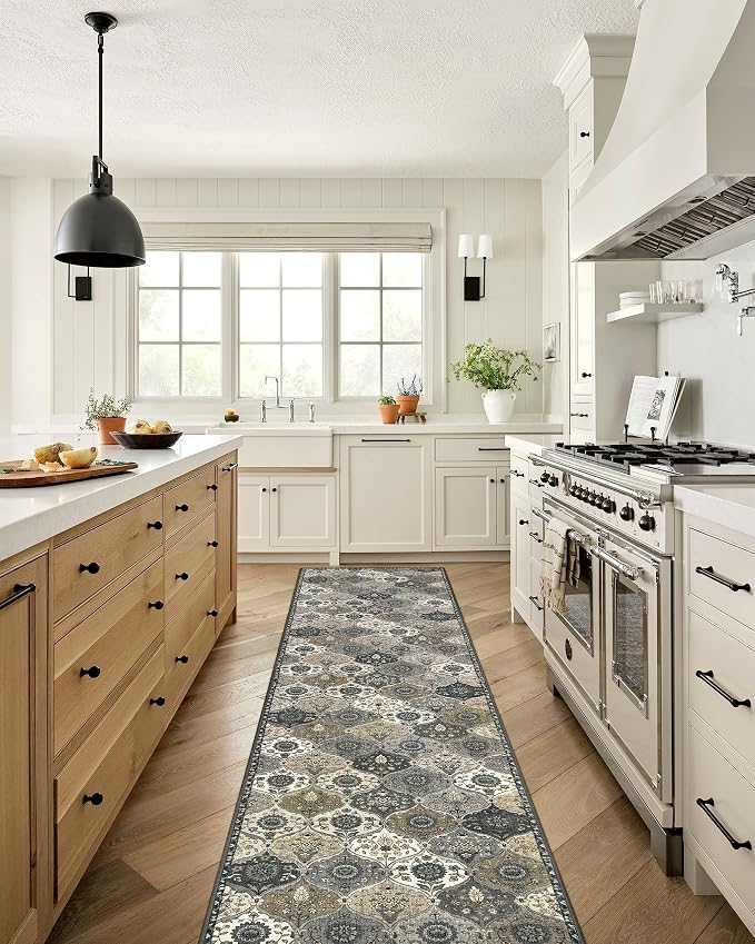 Lahome Moroccan Washable Runner Rug Non Slip, 2x10 Runner Rugs - Image 4