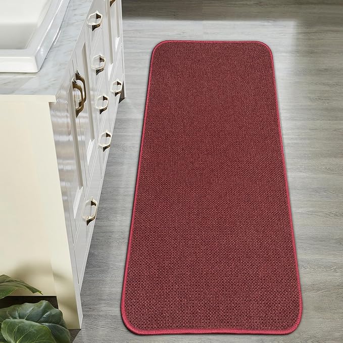 Bosap Bath Mat, Ultra Thin Bathroom Runner Rugs, Large Bath Mats by BosapDirect