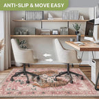 48"x72" Office Chair Mat for Hardwood Tile Floor, Under Desk Carpet Protector - Image 3
