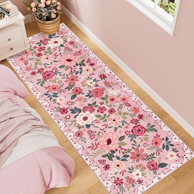 DUKINO 2x6 Kitchen Runner Rug for Hallway, Washable Runner Rug - Image 3