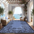 Garvee Outdoor Rugs 9' x 12’ Waterproof Reversible Mats, Large Area Plastic by Garvee