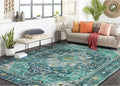Moynesa Ultra-Thin Washable Vintage Area Rug by Moynesa