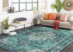 Moynesa Ultra-Thin Washable Vintage Area Rug by Moynesa