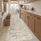 Runner Rug 2'6" x 12' Washable Non-Slip Runner Rugs - Image 4