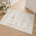 Madane 2x3 Washable Rugs for Entryway, Low Pile Non-Slip Small Area Rug Kitchen by Madane
