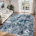 6x9 Area Rugs for Living Room Rug Washable: Abstract Rug for Dining Room by Aelenmu