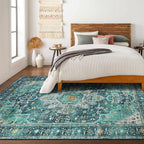 Moynesa Ultra-Thin Vintage Area Rug - Image 6