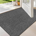 Ultra Thin Indoor Door Mat 17"x29", Washable Door Mat Indoor Entrance, Non Slip by Unknown