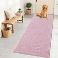 OLANLY Dog Door Mat for Muddy Paws 70x24, Ultra Absorbent Chenille Mud Doormat by OLANLY