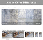 Washable 2x4 Kitchen Area Rugs: Abstract Stain-Resistant Sink Rug Non-Slip - Image 8