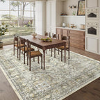 zesthome 8x10 Area Rugs for Living Room, Non-Slip Backing Washable Rugs - Image 8