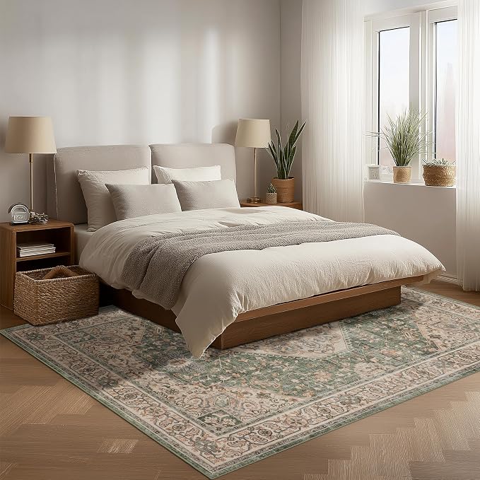 Ruaruarug Washable Area Rug 5x7 - Image 2