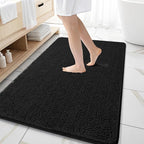 OLANLY Large Bathroom Rugs 59x35, Extra Soft Absorbent Chenille Bath Rugs by OLANLY