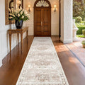 Hazo Haus Boho Washable 3x10 Hallway Runner Rug, Non-Slip Stain & Fade Resistant by HazoHaus