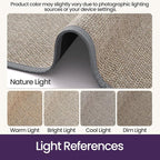 DEX Hallway Runner Rug 2'4''x8, Non Slip Rubber Backing Inside Entryway Carpet - Image 4