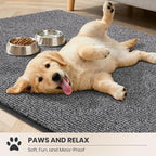 PURRUGS Dirt Trapping Door Mat 34" x 59", Non-Slip Machine Washable Entry Rug - Image 3